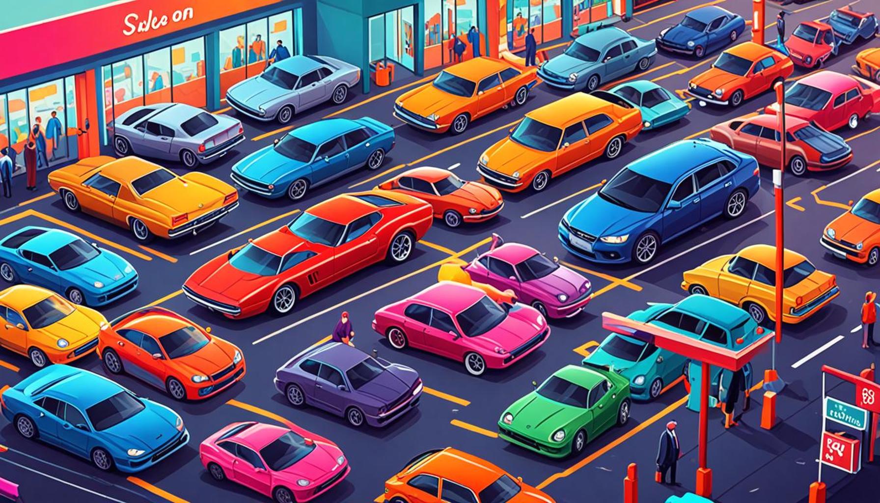 Cómo utilizar datos de ventas anteriores para ajustar precios competitivos en subastas de coches