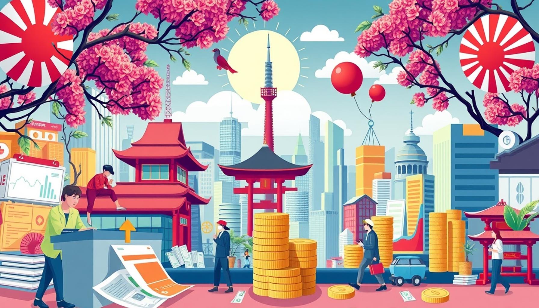 日本企業の財務計画における人口動態の変化の影響